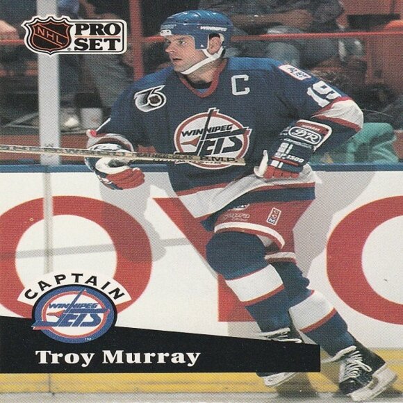 Troy Murray - Winnipeg Jets NHL Hockey Card Collection - Picture 3 of 4